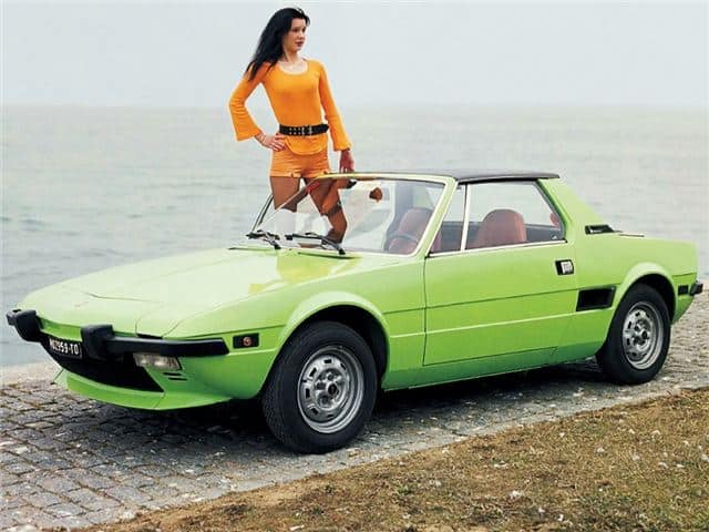 1974-1987 Fiat Bertone X1/9