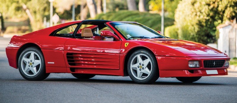 1994 Ferrari 348 GTS - passenger side view