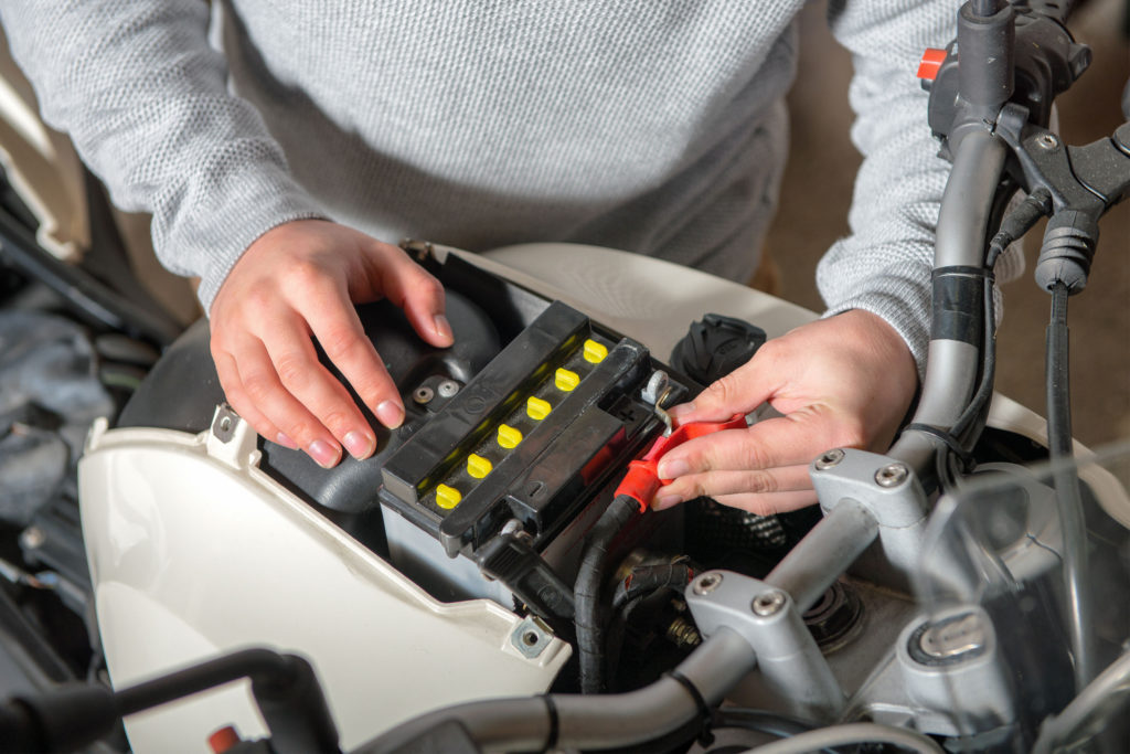 Installing the best motorcycle battery