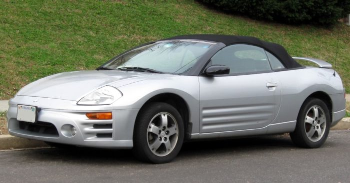 2005 Mitsubishi Eclipse Spyder Is One Of The Best Used Convertibles