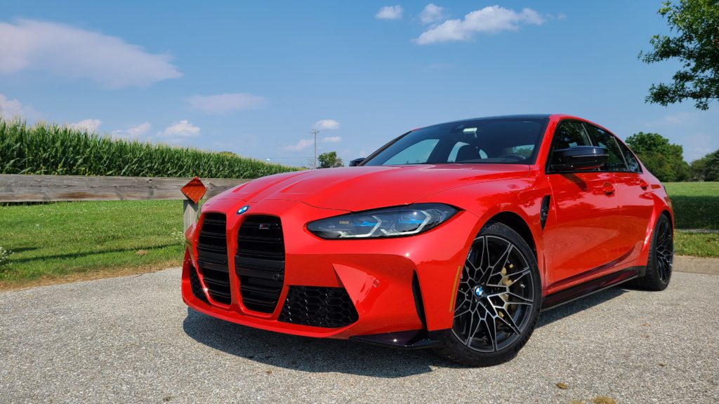 2021 BMW M3 Competition exterior front