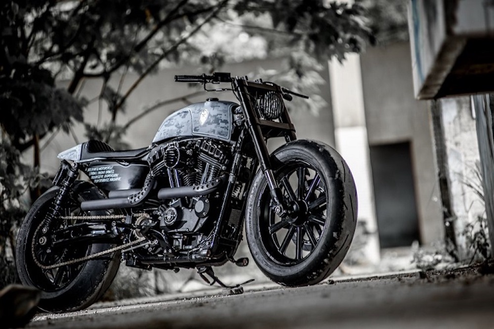 best custom Harleys - rough crafts harley