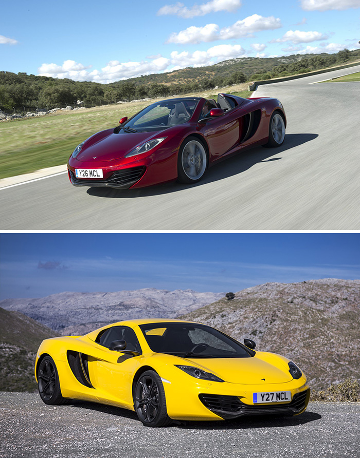 David Beckham – McLaren 12C Spider