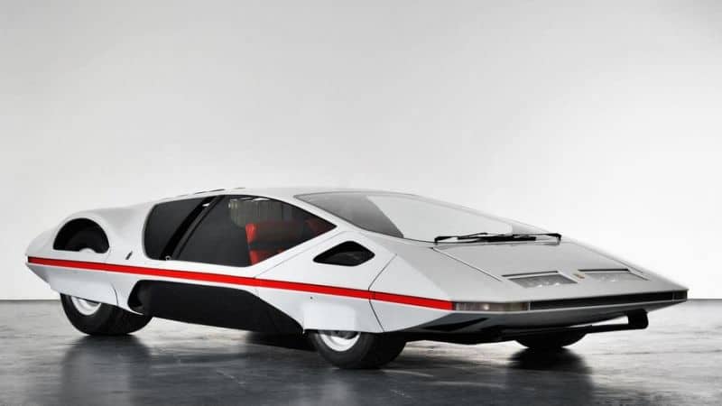 Ferrari Modulo front 3/4 view