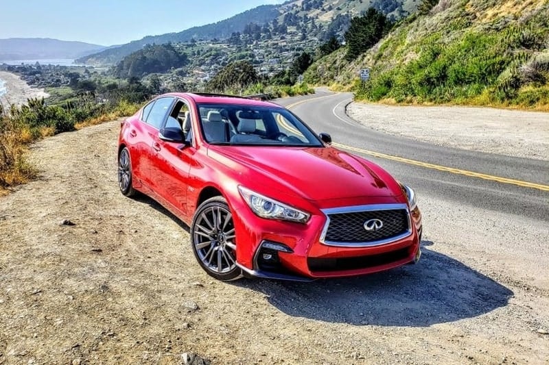 Infiniti Q50 Red Sport 400