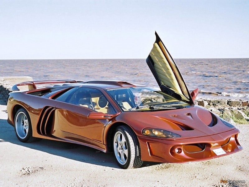 Lamborghini Diablo Coatl - right front view - Fastest Lamborghini