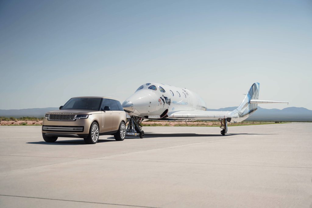 Virgin Galactic Land Rover