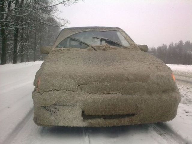 Dirty cars are forbidden on Russian roads