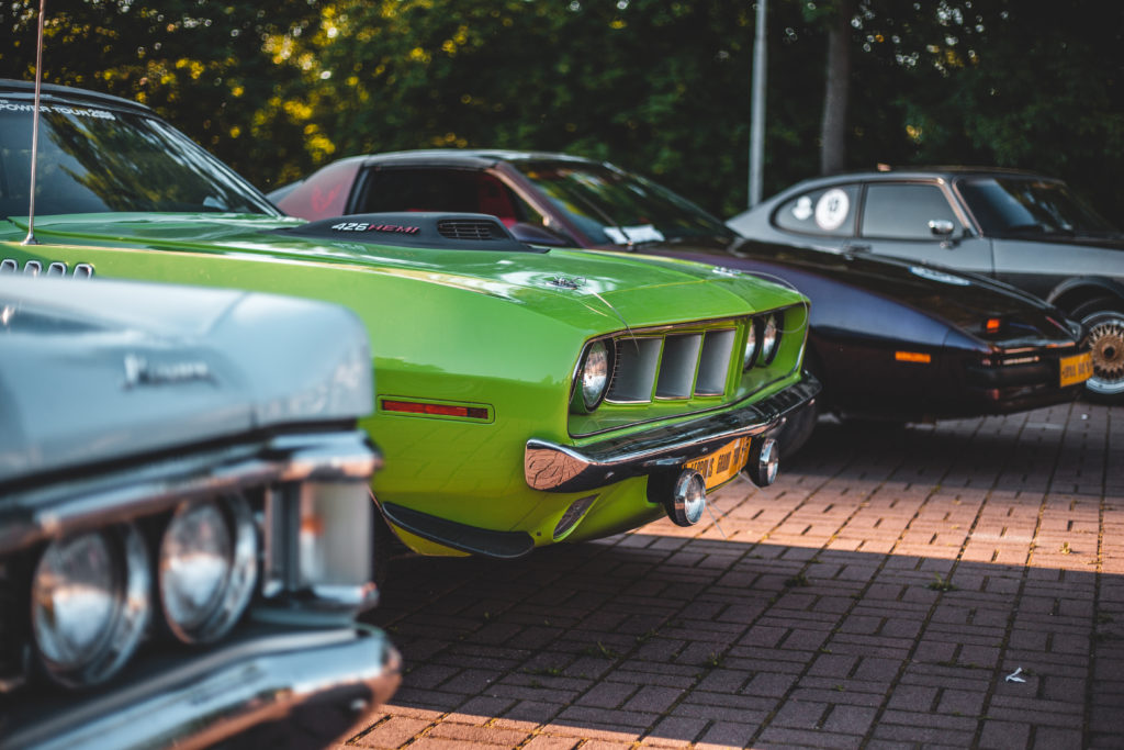 old-school muscle cars