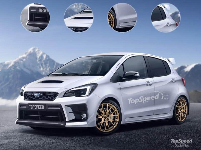 Subaru Hatch Rendering