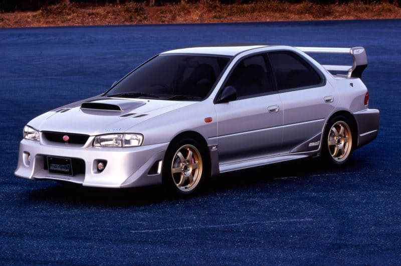 Japanses cars - Subaru Impreza WRX STi S201