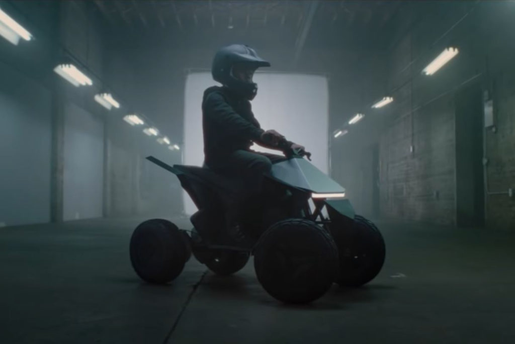 Tesla x Radioflyer Cyberquad electric ATV